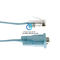 New Network Cable CAB-RJ45-ROLLOVER 6ft Rollover Console Cable DB9 Female to RJ45 Male for Cisco 72-3383-01