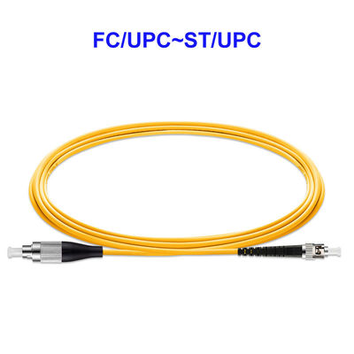 Fiber Patch Cord FC UPC ST UPC Single-Mode Single-Core Carrier-Grade OS2 Pigtail Customization