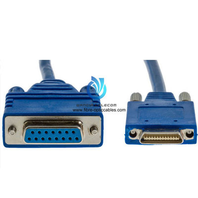 CAB SS X21FC Cisco Spare Parts Network Cable 26 PIN Male To X.21 DB15 Pin DCE Female