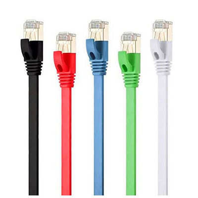 Oxygen Free Cat7 Network Cable 10 Gigabit Shielded RJ45