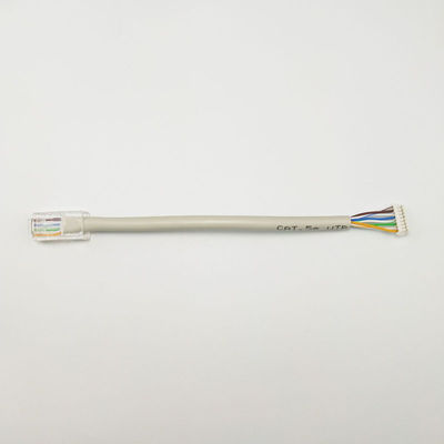 RJ11 Terminal CAT6A Ethernet Cable 100 Ft 6 Core Oxygen Free Copper 2.0 6P
