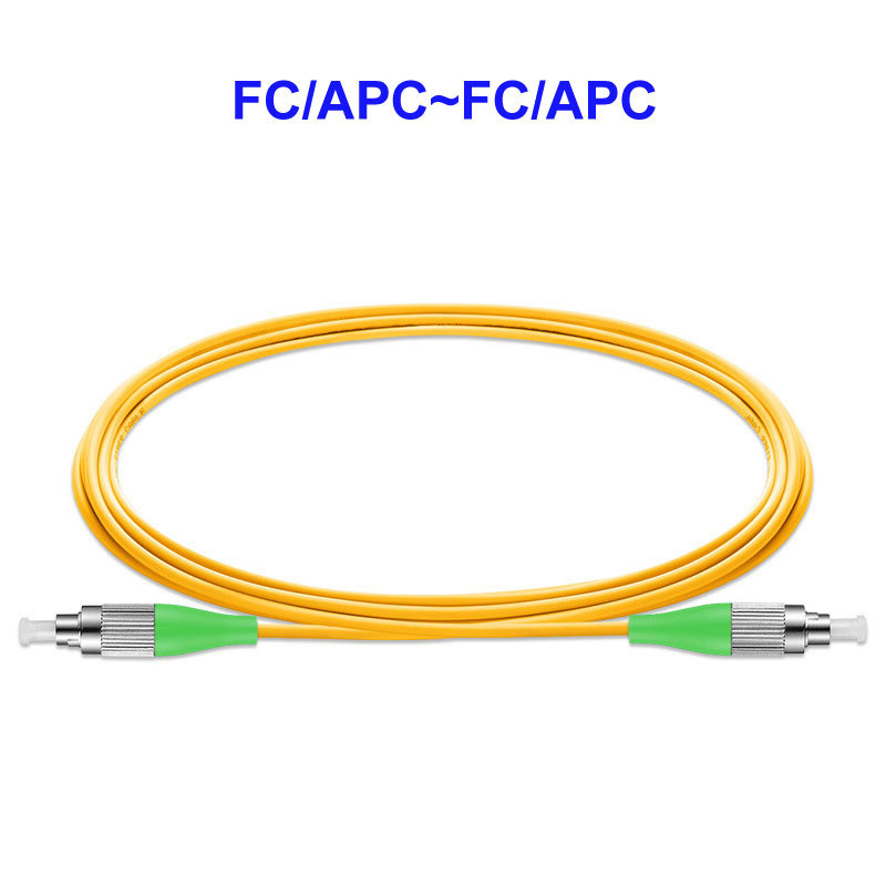 Single Core Fiber Optic Cable Single Mode Carrier Grade OS2 FC APC Pigtail