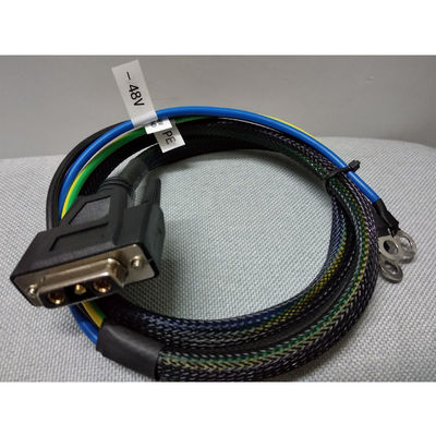 Brand new original custom ZTE ZXMP S325 power cord -48v with ground wire with positive and negative logo 1,2,3,4,5m