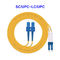 SC UPC LC UPC Single Mode fiber Patch Cord