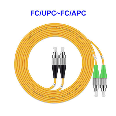 OS2 Optical Fiber Patch Cord FC UPC FC APC Single Mode 2 Core