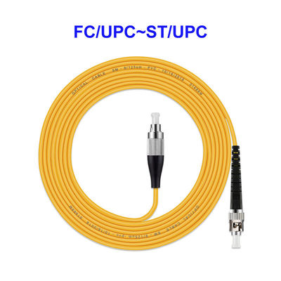 Fiber Patch Cord FC UPC ST UPC Single-Mode Single-Core Carrier-Grade OS2 Pigtail Customization