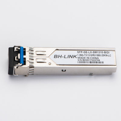 1.25G Sfp Fiber Optic Transceiver , Gigabit Optical Transceiver Compatible With H3C Huawei