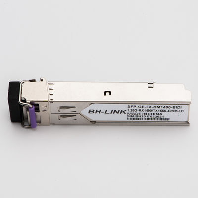 Bidirectional Fiber Optic Transceiver Compatible With Huawei SFP-GE-LH40-SM1550/1490