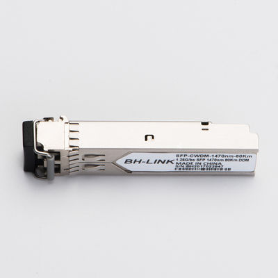 Optical Module CWDM-SFP-1470 Gigabit Single Mode 1.25G80KM Compatible With Huawei Cisco Gigabit Single Mode