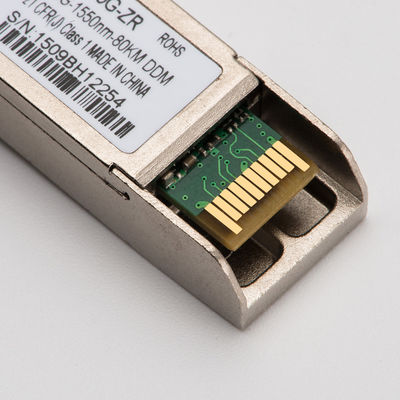 80KM 10G 1550nm SFP+ Optical Module Compatible With Huawei H3C Cisco SFP+10G-ZR