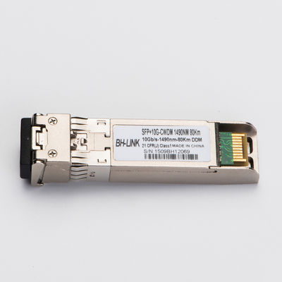 10G 80km CWDM Optical Module SFP+10G-1490nm Single Mode Dual Core Fiber Compatible With Huawei ZTE And Cisco