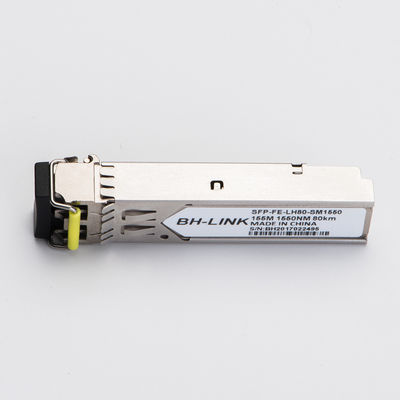 SFP-1000BASE-SM1530-CWDM Gigabit Dual Fiber Optical Module Dual LC Interface, Transmission Distance 80KM