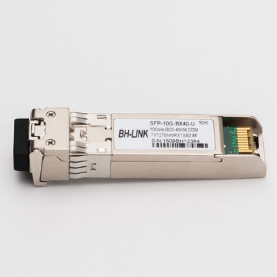 10 Gigabit Sfp+ Fiber Optic Module , Fiber Transceiver Single Mode 60KM 80KM