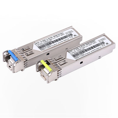 BIDI Gigabit Fiber Transceiver SFP+ 10gb Single Mode Fiber Module With DDM Function