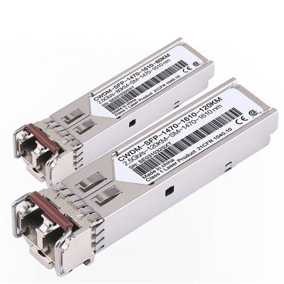 CWDM Gigabit 2.5 G Sfp Transceiver , Sfp Module Single Mode 1270NM-1610NM