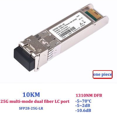 Dual Fiber 25g Sfp28 Transceiver , Lc Sfp Module Compatible With Huawei H3C