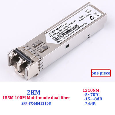 100M 155M Multimode Dual Fiber Optical Module Compatible With Huawei H3C Switch