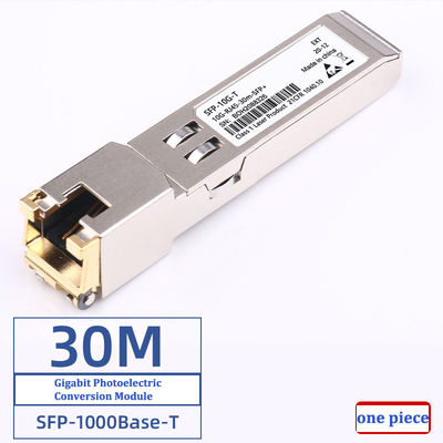 SFP-GE-T 10G RJ45 Gigabit Fiber Transceiver