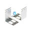 ACS-1841-RM-19 Cisco Rack mount kit for Cisco 1841 Router New Cisco Bracket Ears High quality Cisco spare parts