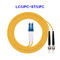 OS2 Single Mode Fiber Optic Cable LC/UPC-ST/UPC 2 Core Optical Fiber Cable