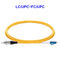 OEM Single Core Single Mode Fiber Optic Cable LC UPC FC UPC For LAN CATV