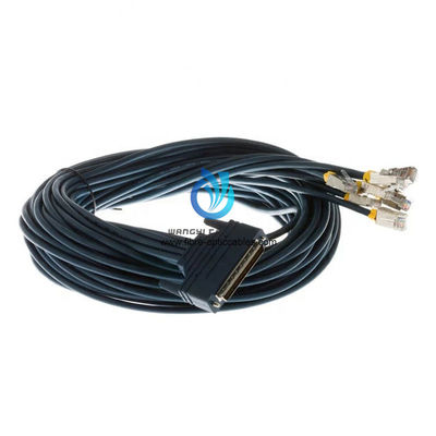 CISCO NEW Network cable CAB-OCTAL-ASYNC 8 Lead Octal Cable (68 pin to 8 Male RJ-45s) for Cisco 2511 2509 NM-16A series