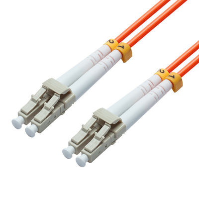 LC UPC LC UPC Multimode Fiber Optic Cable Duplex 2 Core 0.9mm 2.0mm 3.0mm