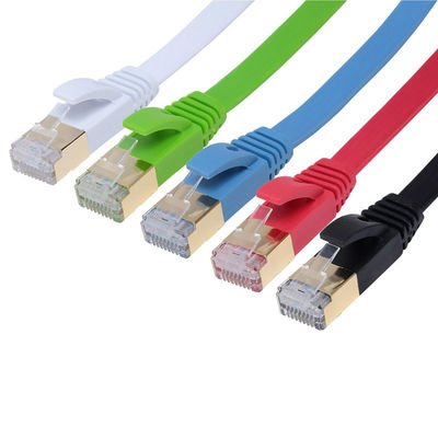 Oxygen Free Cat7 Network Cable 10 Gigabit Shielded RJ45