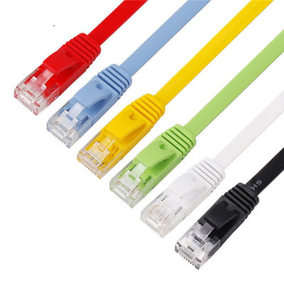 CAT6 RJ45 AOC Network Cable Crystal Head Twisted Pair Copper LSZH