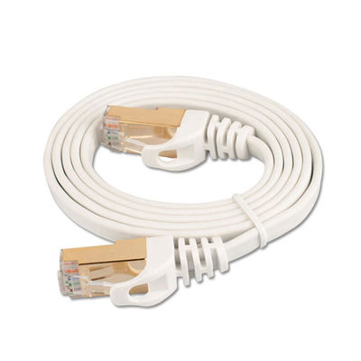 Category 7 10 Gigabit AOC RJ45 Cable CAT7 Copper Shield 30AWG