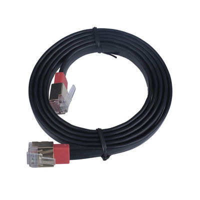 Category 7 10 Gigabit AOC RJ45 Cable CAT7 Copper Shield 30AWG