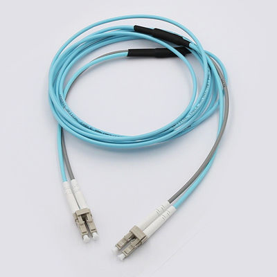 3m 10G Armored Fiber Patch Cord LC To LC Carrier Grade Pigtail