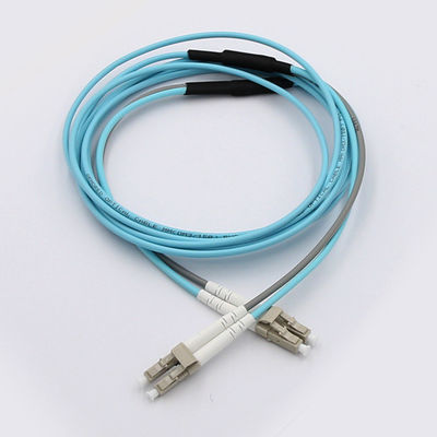 3m 10G Armored Fiber Patch Cord LC To LC Carrier Grade Pigtail