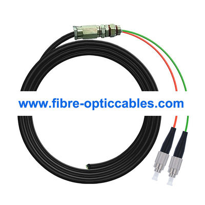 LSZH SM FC UPC Fiber Optic Pigtail 2 Ceramic Core Waterproof