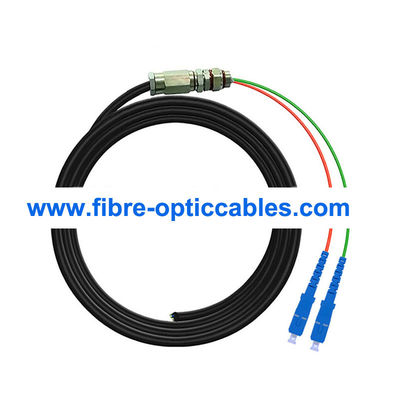 Carrier SC UPC Waterproof Pigtail Cable Single Mode Fiber Jumper Pigtail