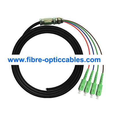 Carrier SC UPC Waterproof Pigtail Cable Single Mode Fiber Jumper Pigtail