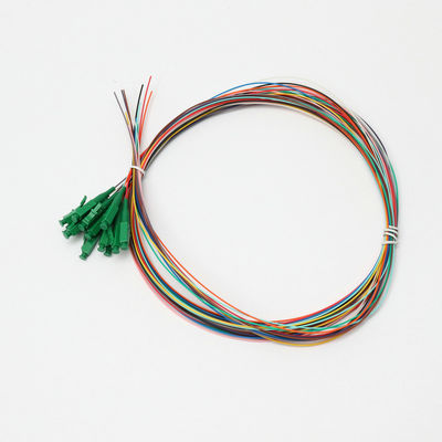 30N LC APC Single Mode Optic Pigtail 12 Core Optical Patch Cord